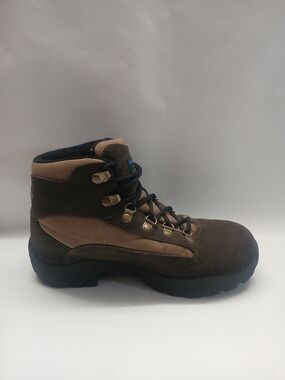 L.L. Bean Brown and Tan Women's Leather Hiking Bootie